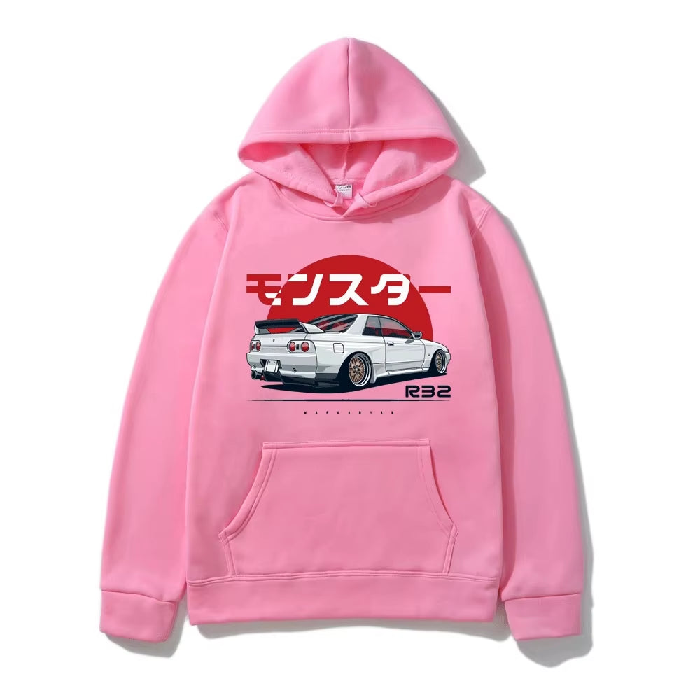 Skyline R32 Oversized Hoodie 