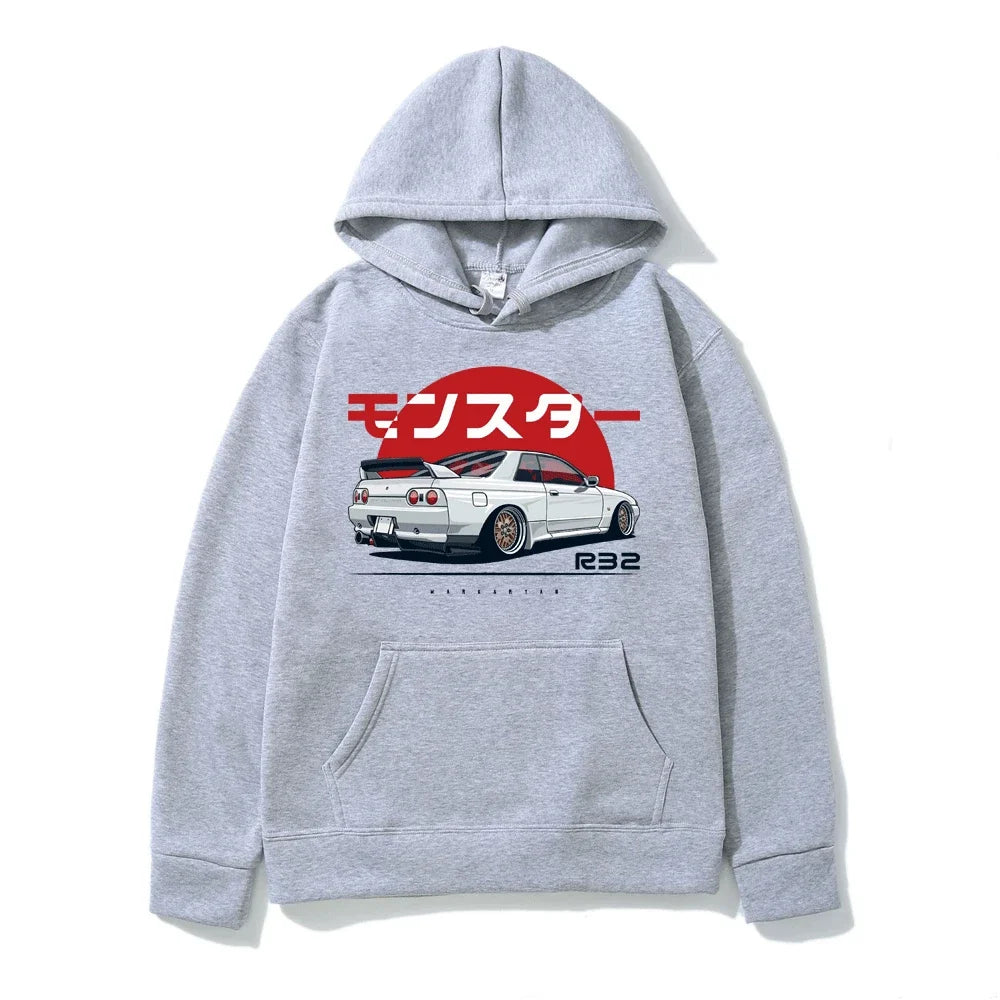 Skyline R32 Oversized Hoodie 