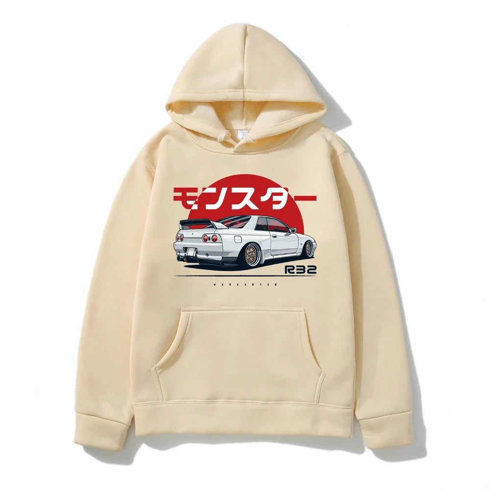 Skyline R32 Oversized Hoodie 