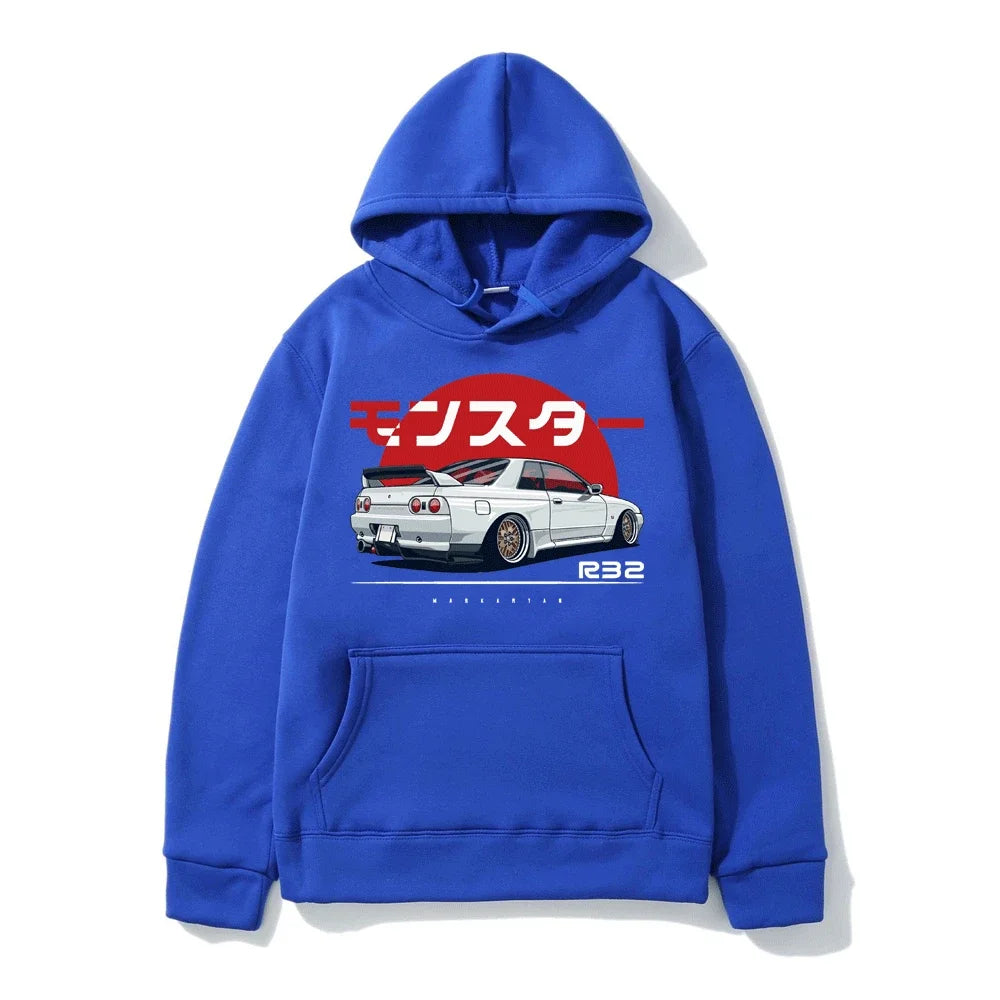 Skyline R32 Oversized Hoodie 