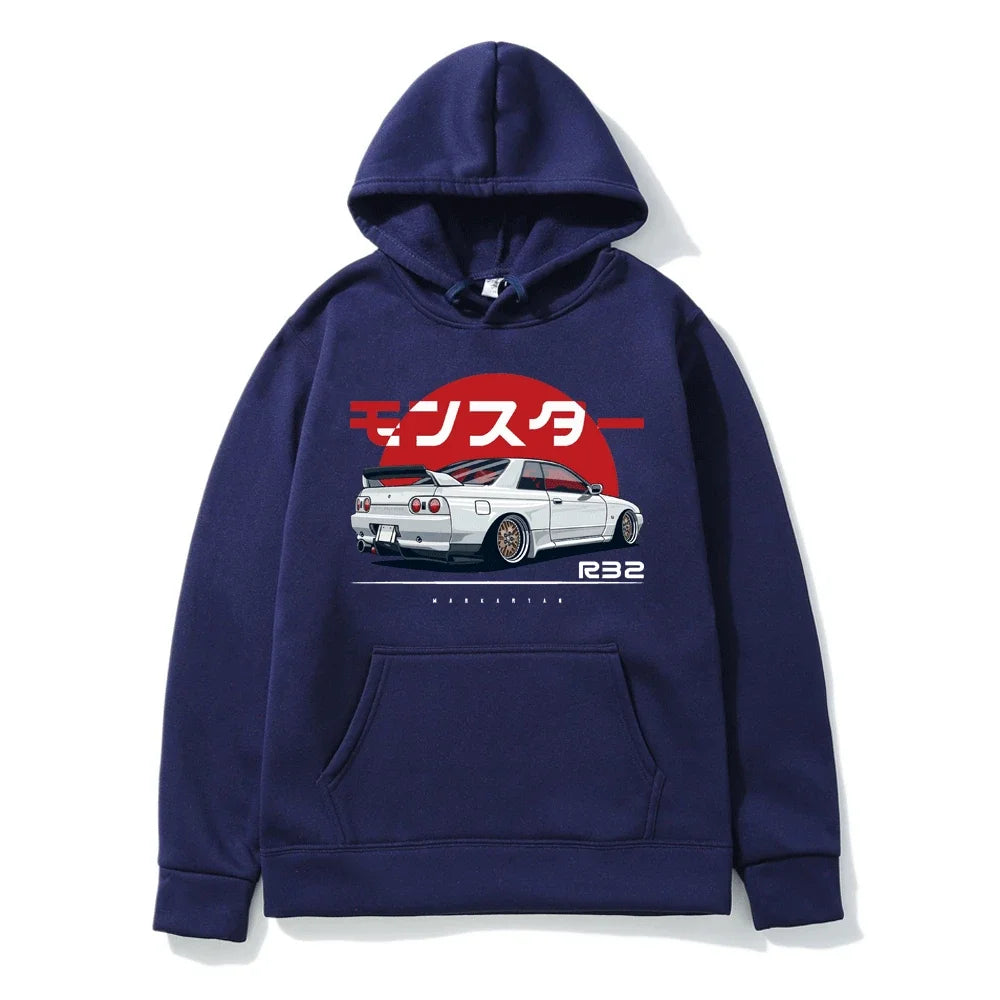 Skyline R32 Oversized Hoodie 