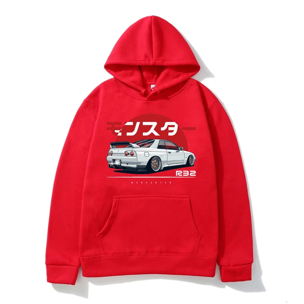 Skyline R32 Oversized Hoodie 