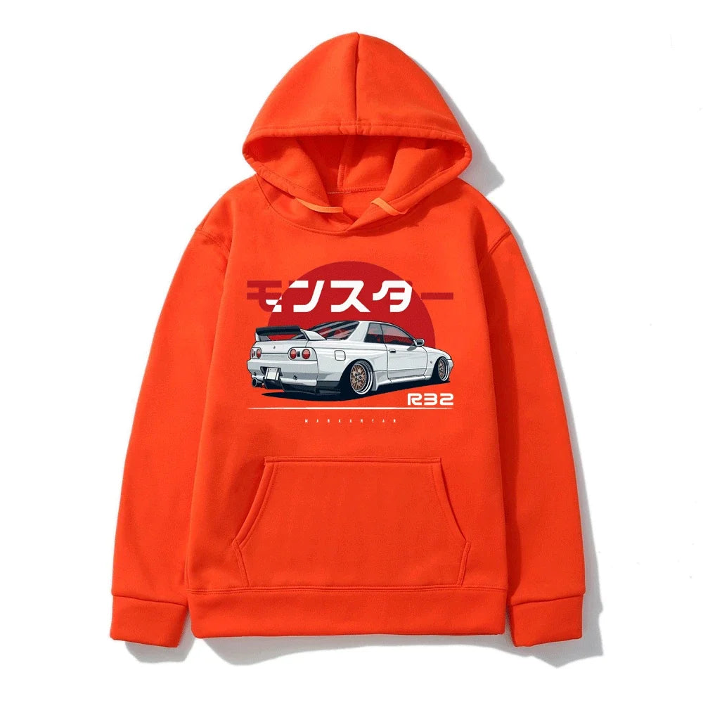 Skyline R32 Oversized Hoodie 