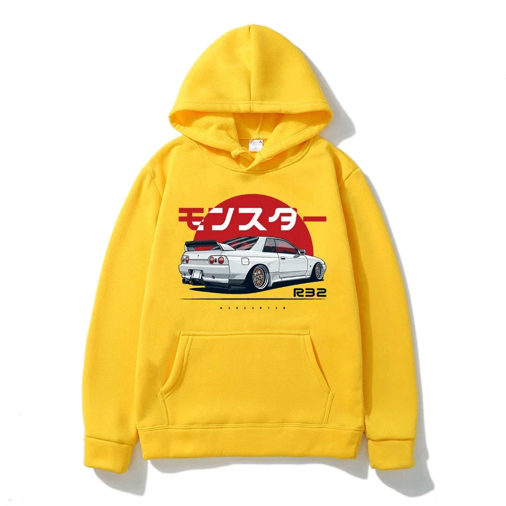 Skyline R32 Oversized Hoodie 