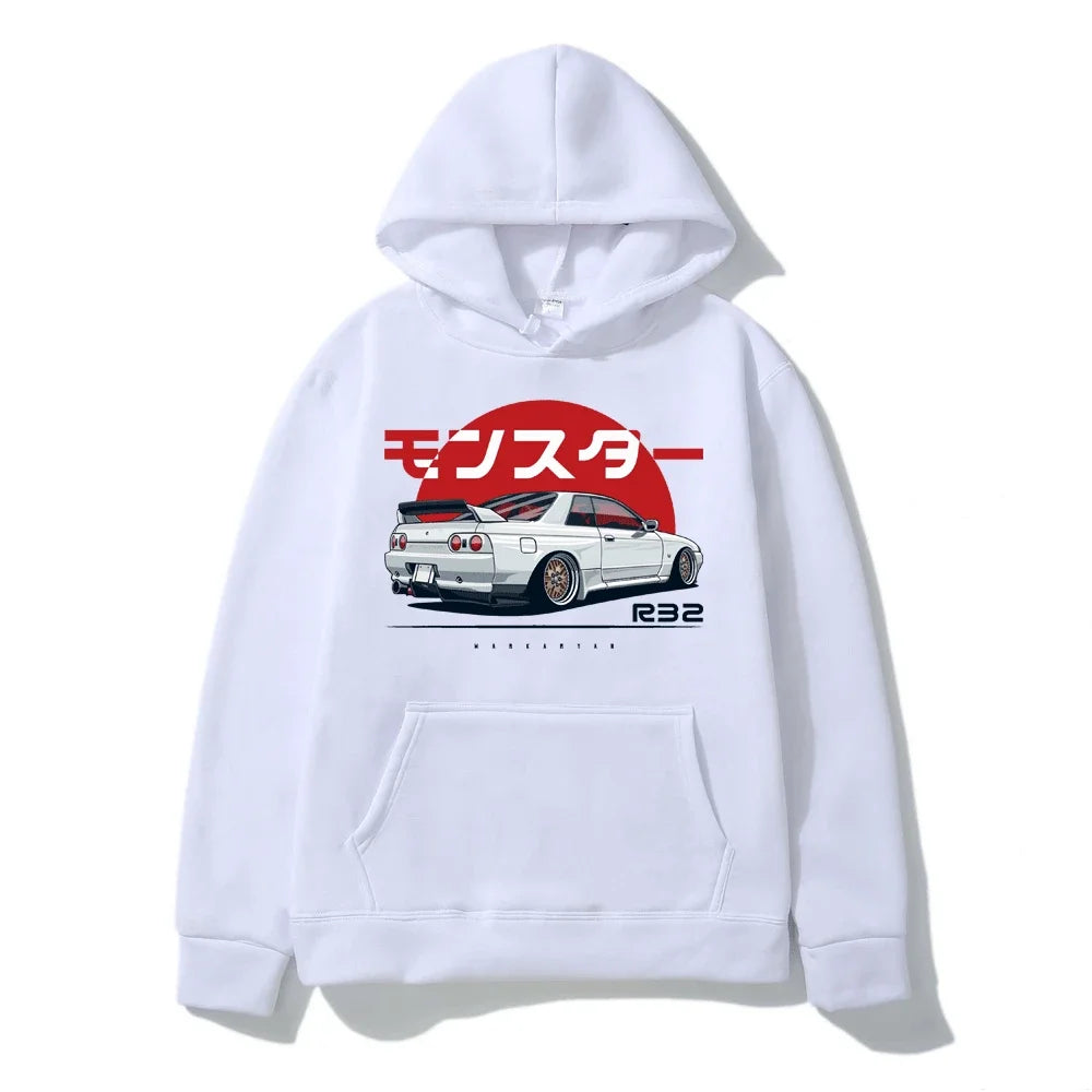 Skyline R32 Oversized Hoodie 